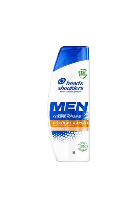Head & Shoulders Men شامپو مردانه ضد ریزش مو با کافئین و ضد شوره 330 میلی‌لیتر