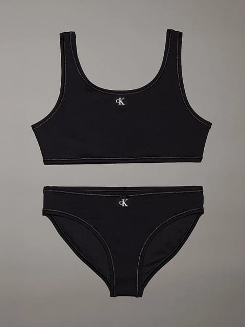 ست بیکینی برالت دختر بچه Calvin Klein