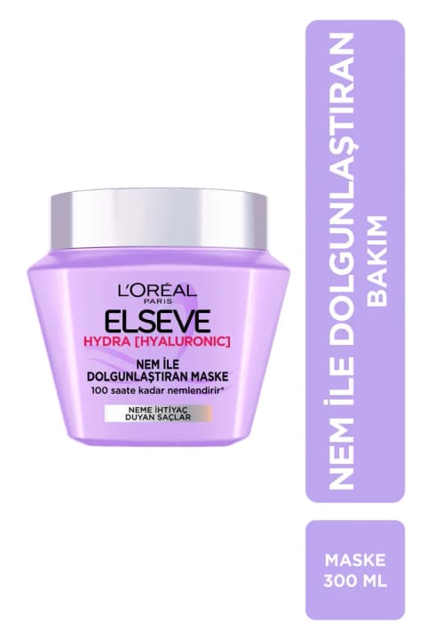 ELSEVE Hydra[Hyaluronic] ماسک حجم‌دهنده با رطوبت ۳۰۰ میلی‌لیتر