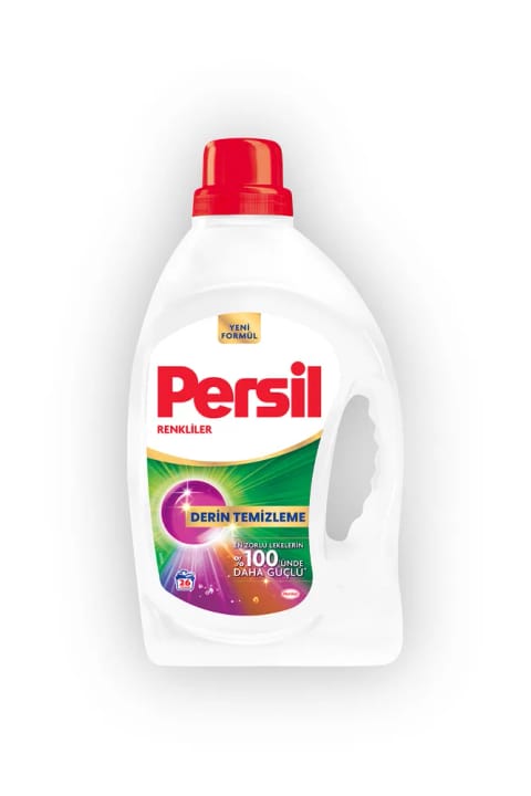 Persil مایع لباسشویی مخصوص لباسهای رنگی ۲۶ شستشو ۱۶۹۰ میلیلیتر