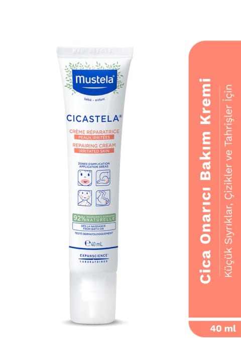 Mustela Cicastela ترمیمکننده و تسکیندهنده پوست ۴۰ میلیلیتر