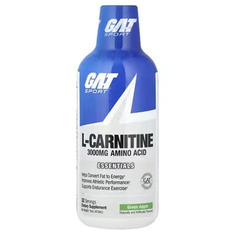 GAT Sport ال-کارنیتین حمایت از تبدیل چربی به انرژی، اسیدهای آمینه، ۴۷۳ میلیلیتر - ۳۲ سروینگ