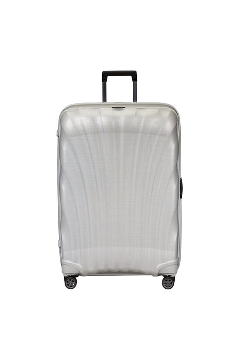 چرخدار Samsonite C-Lite Spinner سفید - چمدان بسیار بزرگ 4 چرخ 81 سانتیمتری