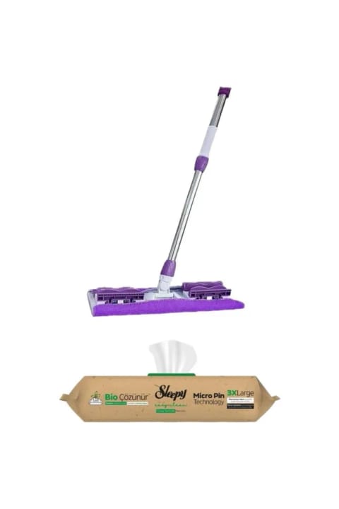 Sleepy دستمال تمیزکننده کف مطابق با تی Easy Clean ۵۰ برگ
