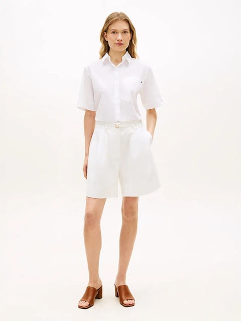 Tommy Hilfiger زنانه شلوارک کتان