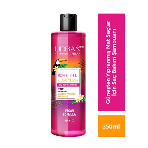 Urban Care Monoi Ylang Ylang شامپوی مخصوص موهای مات و آسیبدیده از آفتاب 350 میلیلیتر