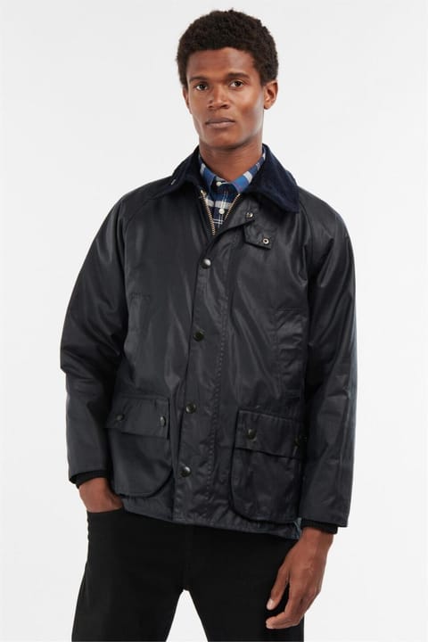 کاپشن روغنی Barbour Bedale NY91 سرمهای