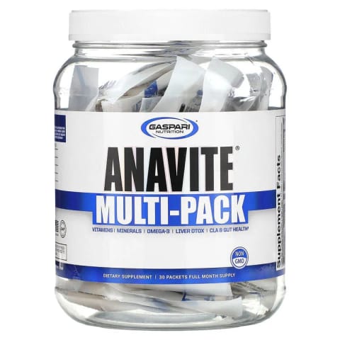 پکیج مولتی ویتامین Gaspari Anavite Animal Pak Complex Amino - 5-in-1 Performance 30 Pack