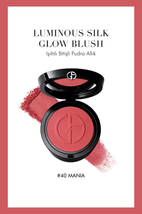 Giorgio Armani Luminous Silk Glow Blush پودر رژگونه با پایانی درخشان 40 Mania...