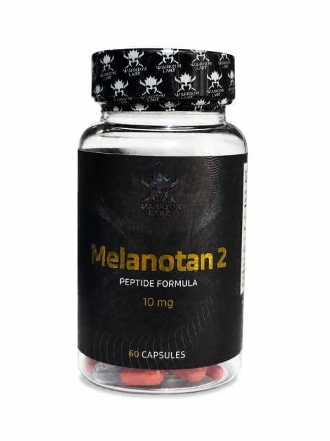 مکمل Melanotan 2 Warrior Labs 10 mg 60 کپسول