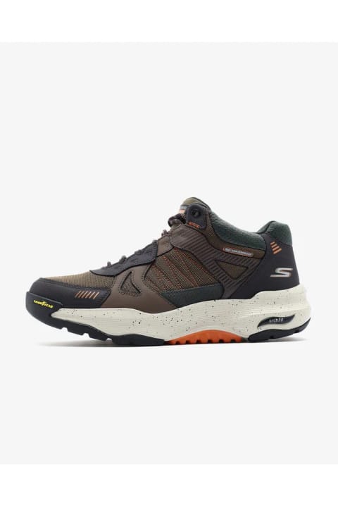 SKECHERS GO WALK ARCH FIT OUTDOOR-DALLAS مردانه کفش های Outdoor به رنگ خاکی مدل 216471 OLV