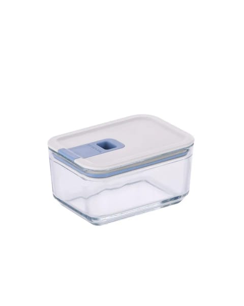 ظرف نگهدارنده شیشه‌ای Neoflam Perfect Seal مدل درب‌دار ۵۰۰ میلی‌لیتر شفاف
