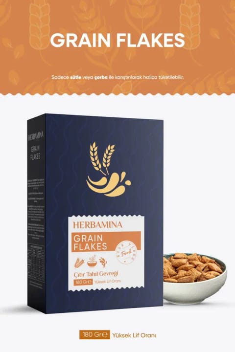 Herbamina Crispy Cereal 180g