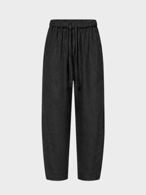 شلوار کتان Baggy Fit - مشکی