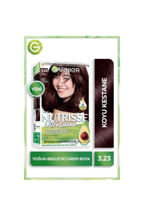 گارنیر Nutrisse 3.23 شاه بلوطی تیره