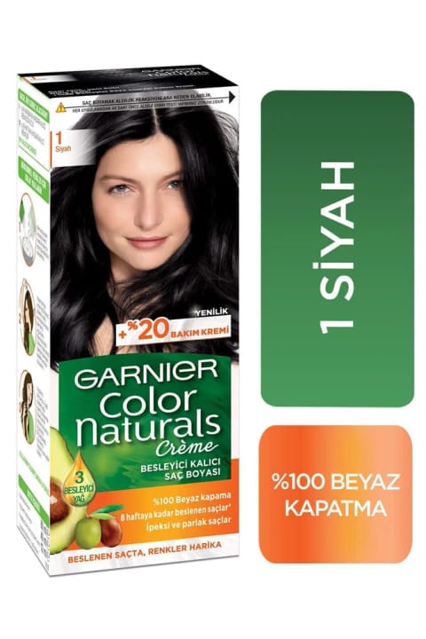 گارنیه رنگ مو Color Naturals شماره 1 مشکی