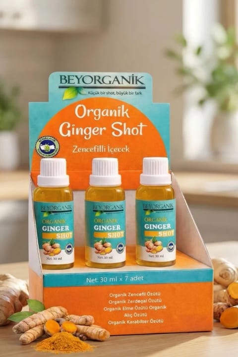 BEYORGANİK ارگانیک جینجر شات (دارای آنالیز سموم)
