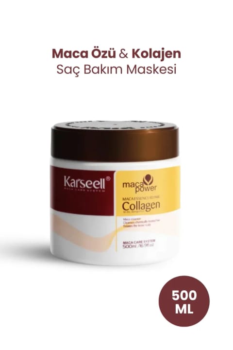 KARSEELL Maca Power Maca Essence Repair Collagen ماسک ترمیمکننده موی آسیبدیده
