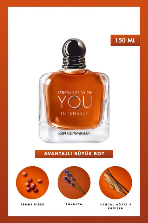 Emporio Armani Stronger With You Intensely ادوپرفیوم ۱۵۰ میلیلیتر
