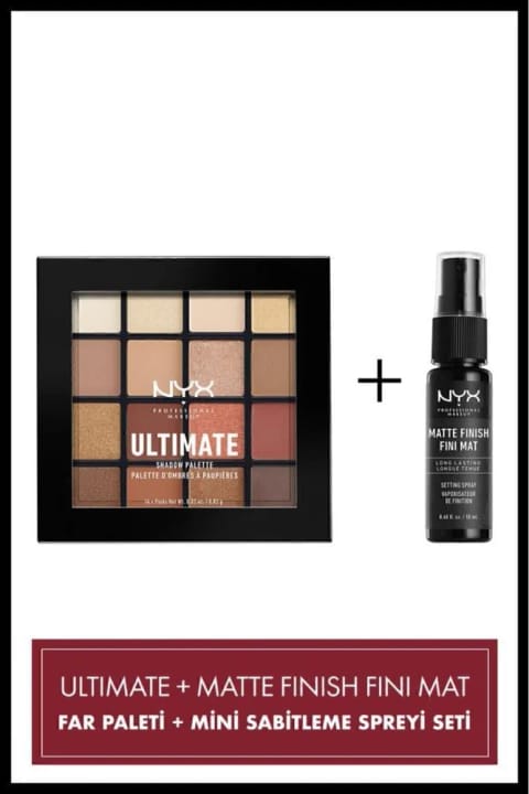 NYX Professional Makeup پالت سایه چشم Ultimate Shadow Palette Warm Neutrals