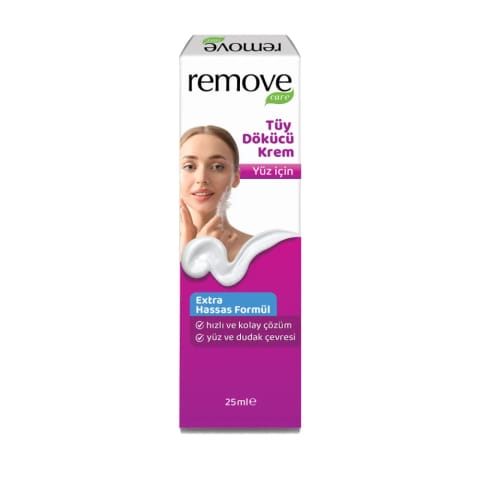 Remove Care کرم موبر صورت ۲۵ میلی‌لیتر