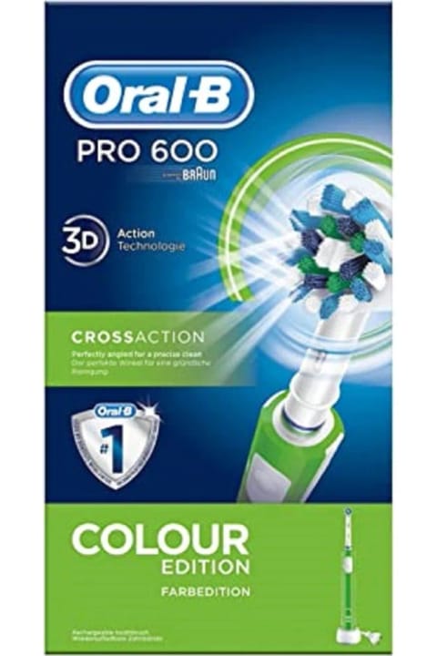 Oral-B Pro 600 مسواک برقی شارژی کراساکشن