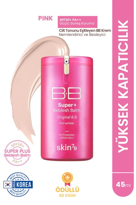 کرم بیبی اسکینسونیک Super Plus Beblesh Balm SPF30 Pink