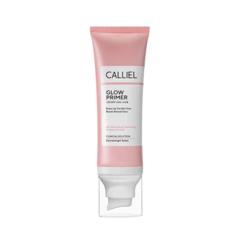 Calliel کرم ضد آفتاب صورت 50+SPF با خاصیت یکدست کنندگی و روشن کنندگی و مرطوب کنندگی شدید 80 میلی‌لیتر