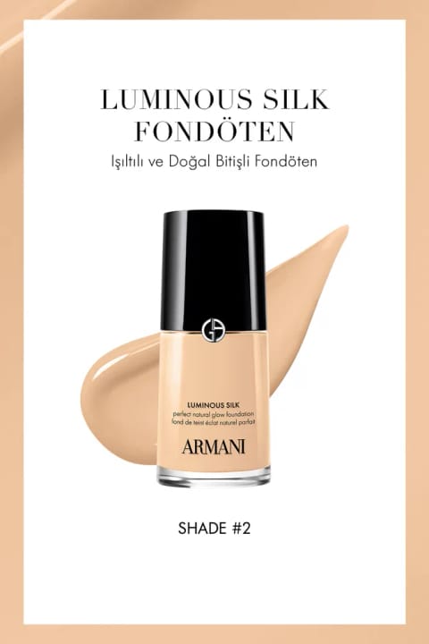 Giorgio Armani Luminous Silk کرم پودر درخشان با پایانه طبیعی 2 3614274277593