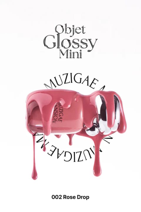Muzigae Mansion مرطوبکننده و براق لب Mini Tint Objet Glossy Mini (002...