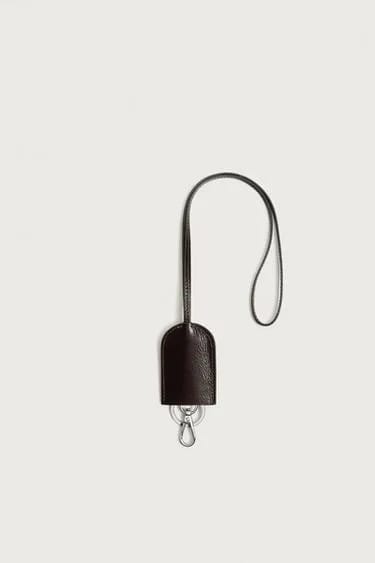 Zara جاکلیدی چرمی آویز