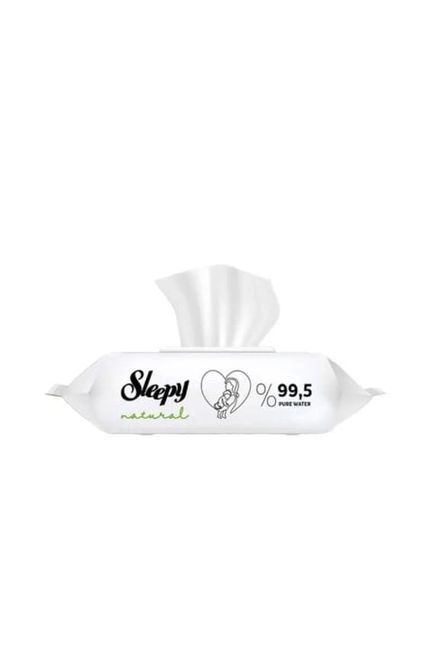 دستمال مرطوب بیبی Sleepy Natural ۹۰ عددی
