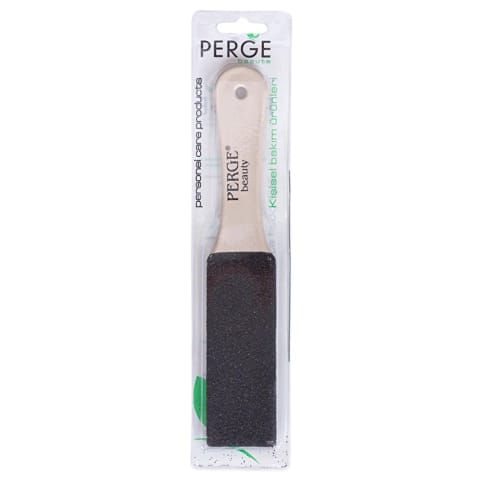 Perge فایل چوبی پاشنه پا کلاسیک