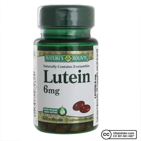 Nature's Bounty لوتئین 6 میلی‌گرم 50 کپسول