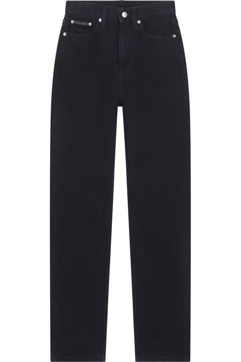 شلوار جین Calvin Klein مدل HIGH RISE STRAIGHT