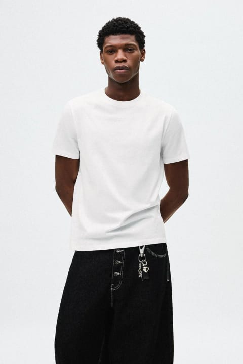 تیشرت آستین کوتاه Bershka