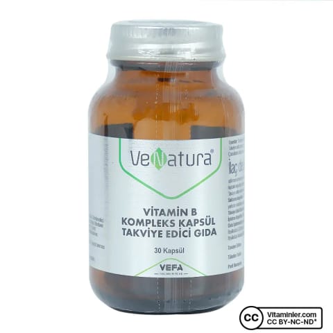 وی‌نچر Vitamin B کمپلکس 30 کپسول