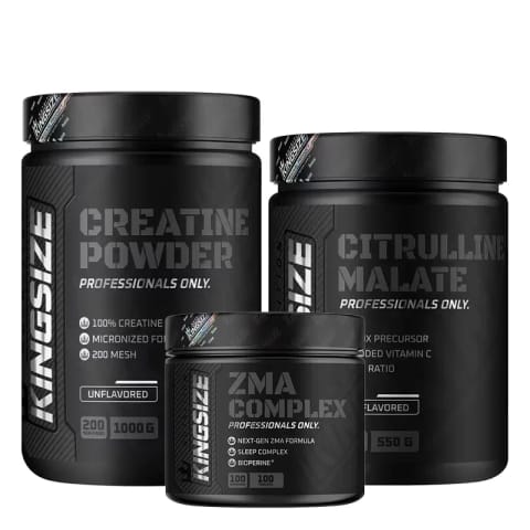 Kingsize Nutrition ترکیب Creatine + Citrulline Malate + ZMA Complex