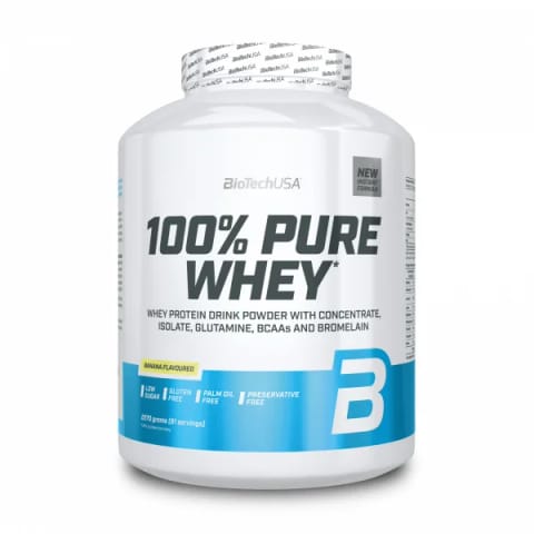 پروتئین وی خالص BioTechUSA 2270 گرم - موز
