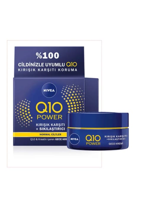 NIVEA Q10 Power 20 میلیلیتر کرم شب ضدچروک