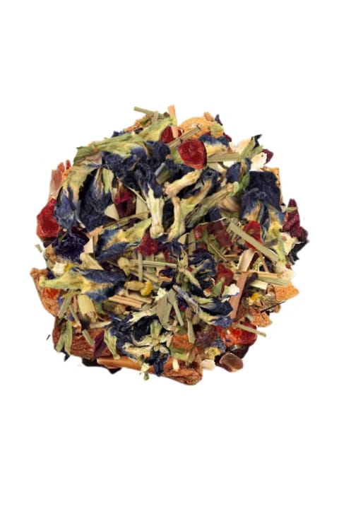 Mim and More Euphoria Tea - تمشک و گل پیچک آبی