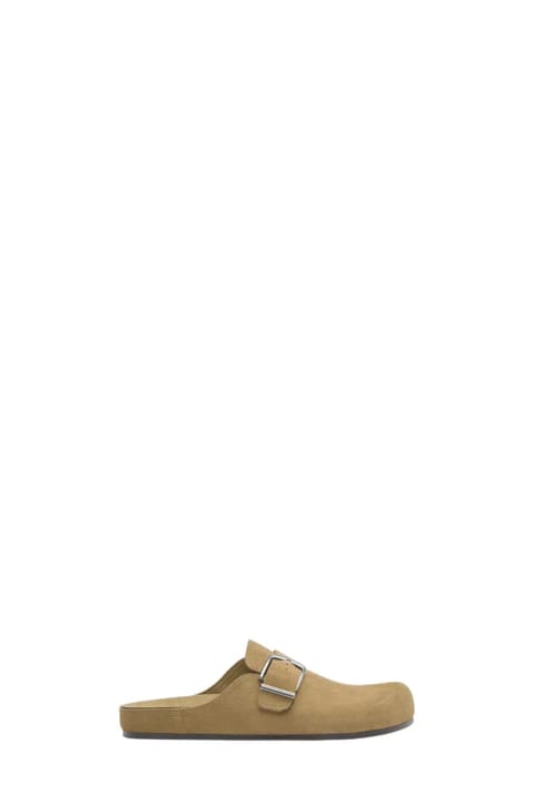 صندل چرمی سگکدار Pull&Bear