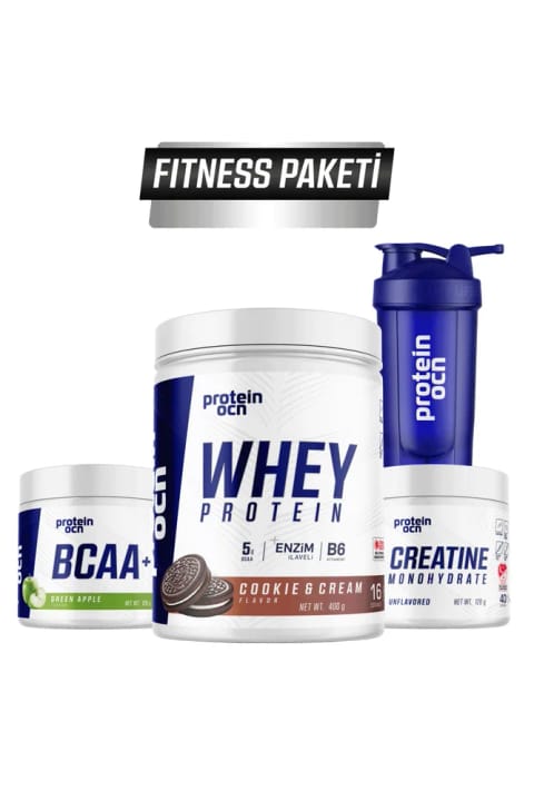 Proteinocean پک فیتنس - کیکی و کرم / سیب سبز