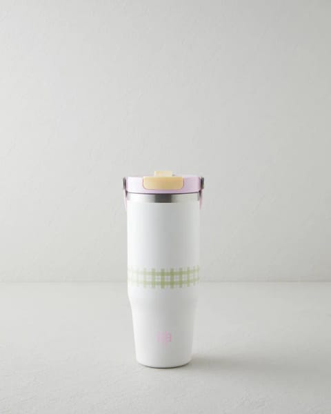 فلاسک استیل Taffy Good Mood 960 ml صورتی