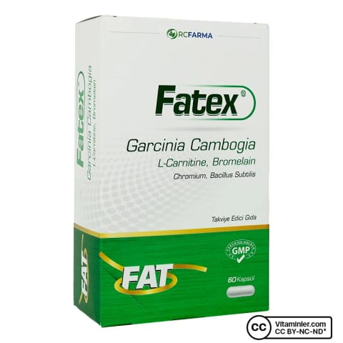 Fatex Garcinia Cambogia L-Carnitine - Chromium 60 کپسول