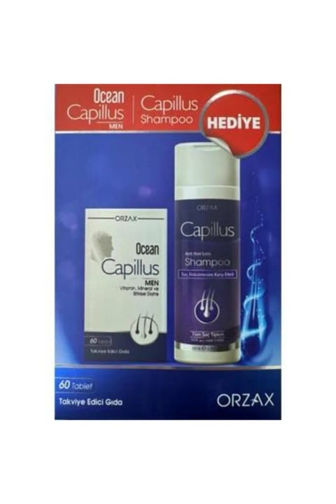وناتورا Ocean Capillus Men 60 قرص هدیه شامپو
