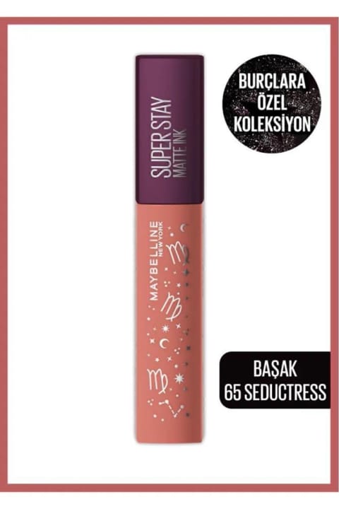 رژ لب مات مایع Maybelline New York Super Stay Matte Ink Zodiac - 65 Seductress