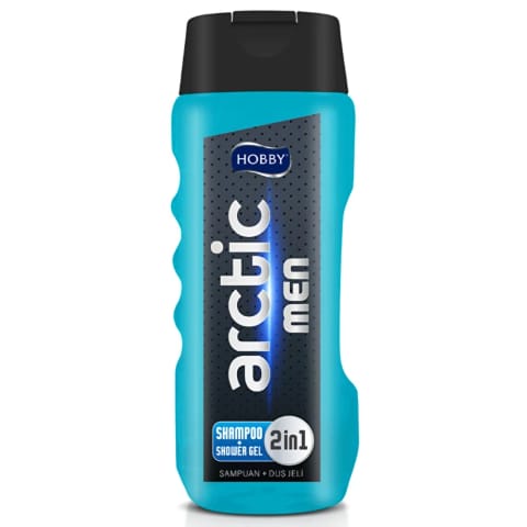 Hobby Men Arctic شامپو-ژل دوش ۲ در ۱ ۴۰۰ میلیلیتر