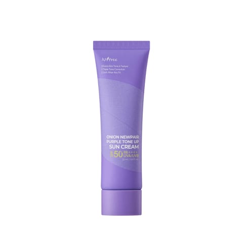 کرم ضدآفتاب صورت Isntree Onion Newpair Purple Tone Up SPF 50+ حجم 50 ml