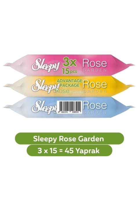 دستمال مرطوب جیبی Sleepy (3×15)